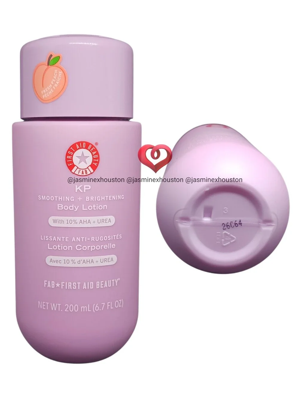 FIRST AID BEAUTY KP Smoothing + Brightening Body Lotion In Fresh Peach